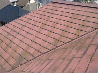 横浜市港南区でスレート屋根を塗装工事で蘇らせました