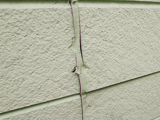 松戸市新松戸で屋根外壁塗り替え前の調査へ伺いました