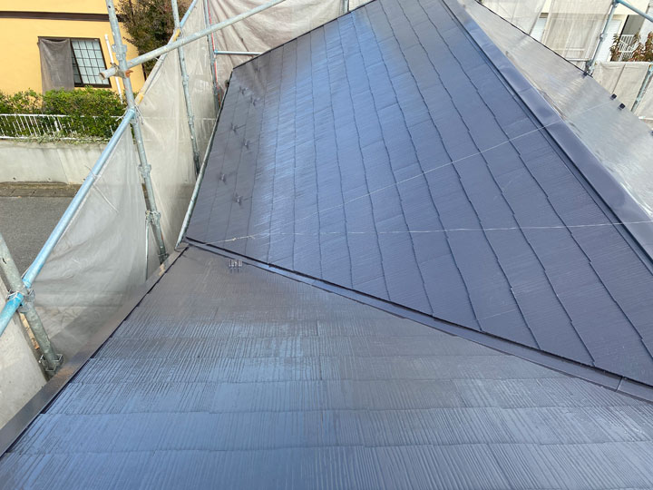 東大和市清水で屋根塗装工事を実施しました！気になる費用や使用塗料も紹介します！