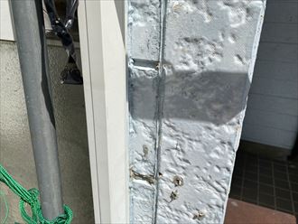 茂原市長尾にて外壁サイディングの劣化を現地調査
