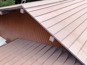 香取郡神崎町｜屋根塗装と葺き替え、カバー工法の組み合わせ事例