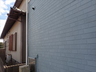 東金市西福俵の外壁調査、超低汚染塗料ナノコンポジットWを使用しての外壁塗装工事をご提案