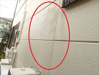 四街道市下志津新田の塗膜の劣化によるチョーキングの発生、ALC外壁への塗装工事のご提案