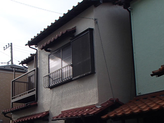 山武市松尾町本水深にて中古住宅を購入されたお客様、パーフェクトトップで外壁塗装工事