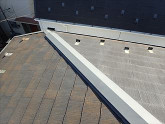 君津市南子安の屋根調査、築12年が経ち初めての屋根塗装工事