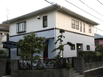 千葉県松戸市 棟板金交換　屋根と外壁塗装　