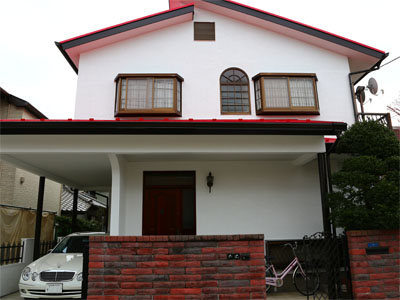 千葉県浦安市　4回目の外壁塗装と屋根塗装で築30年のお住まいをリフレッシュ