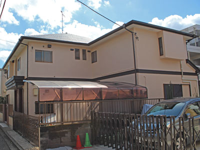 横浜市神奈川区｜遮熱塗料で屋根、シリコン塗料で外壁塗装、お住まい全体をメンテナンス