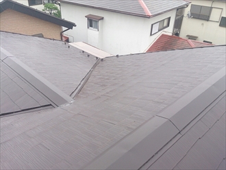 横浜市磯子区でスレート屋根とトタン屋根の塗装工事