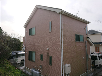 西東京市北町にて、パーフェクトトップ ND-013とND-011でシックなツートンカラーのお住まいに！