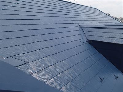 港区西麻布にてファインシリコンベスト(ナスコン)による屋根塗装メンテナンスを実施！