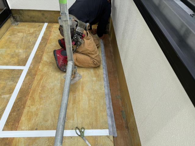 熊本市西区にて白蟻に食われていたベランダ床のウレタン防水工事。大人気のあの工法の工程を徹底解剖！