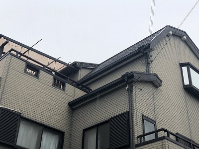 外壁・屋根塗装の無料診断・点検を行いました！
