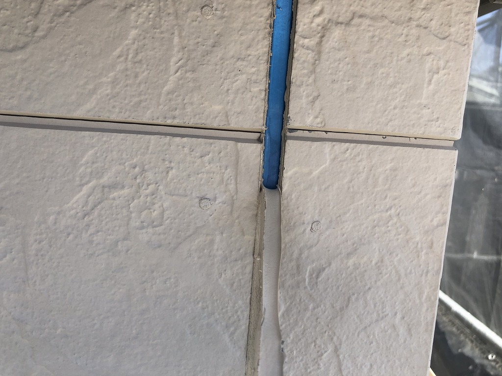 大阪市淀川区　外壁塗装　サイディング外壁　シーリング工事　シーリング打ち替え