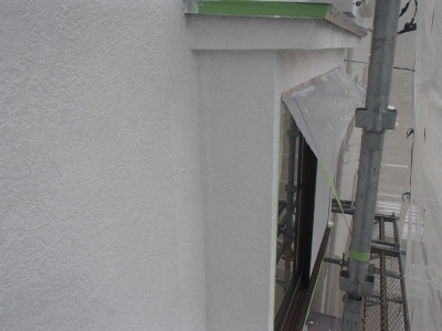 鶴ヶ島市　モルタル壁　外壁塗装