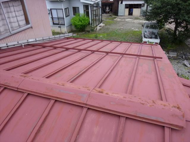 住宅屋根塗装工事　現調