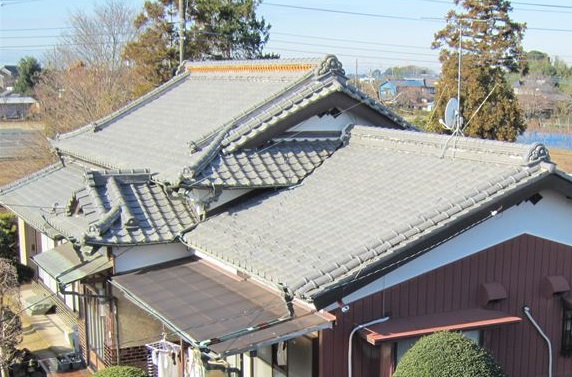 日本瓦屋根2