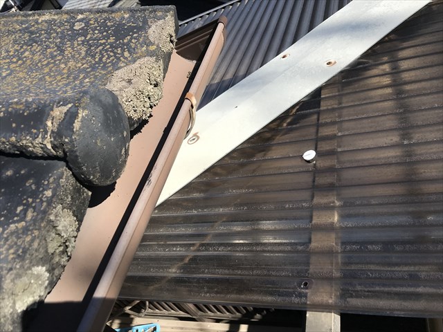 蓮田市無料点検 軒天材が腐食場所の屋根状態