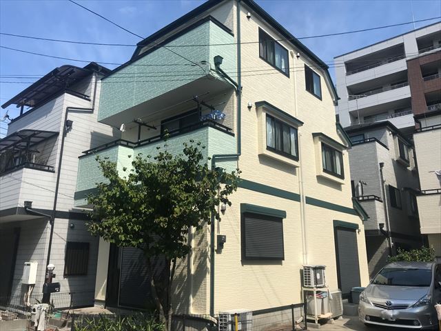 江戸川区でパーフェクトトップによる外壁塗装、耐用年数を長くできるラジカル制御塗料とは