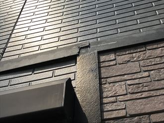江戸川区上篠崎で外壁塗装工事の点検調査依頼、外壁、幕板ともに劣化症状が見られます