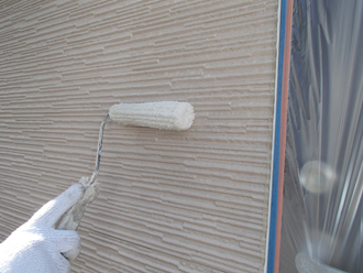 パーフェクトトップ　ＮＤ-371で窯業系サイディング外壁の塗装
