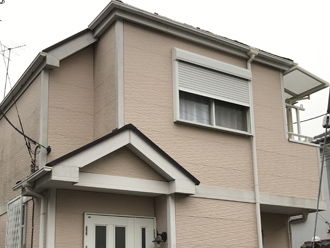 日野市豊田にて屋根カバー工事と、パーフェクトトップによる外壁塗装工事で大きくイメージチェンジ！