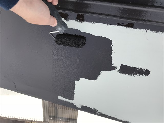 瓦棒屋根の塗装