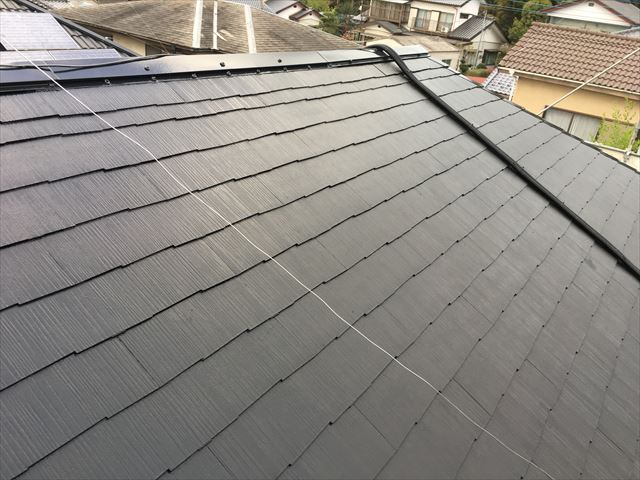 屋根棟板金塗装