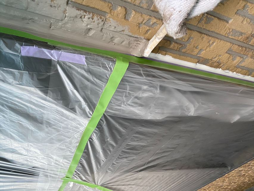 瑞穂市の住宅で外壁塗装工事屋根塗装工事（外壁工事）