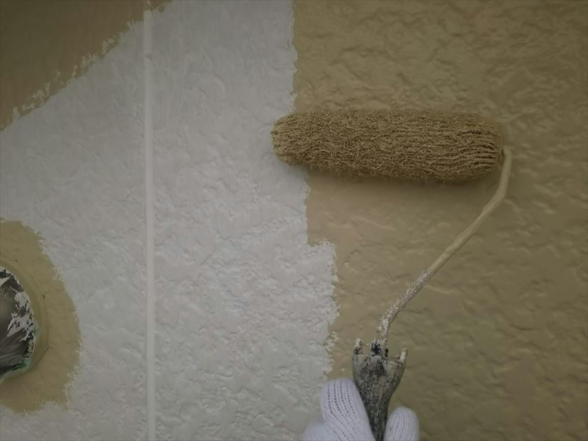 土岐市で外壁を超低汚染リファインＭＦ－ＩＲで塗り替えました。