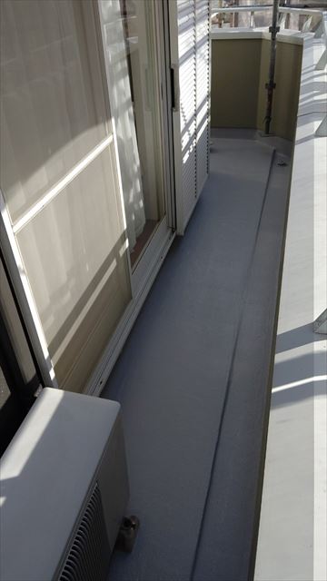 多治見市滝呂町で屋根外壁塗装ベランダ防水工事完成