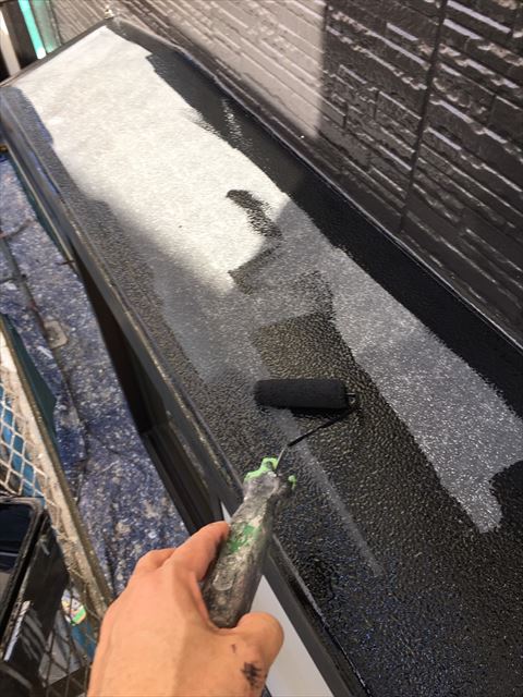 土岐市駄知町で屋根と外壁の塗り替え塗装が完成します
