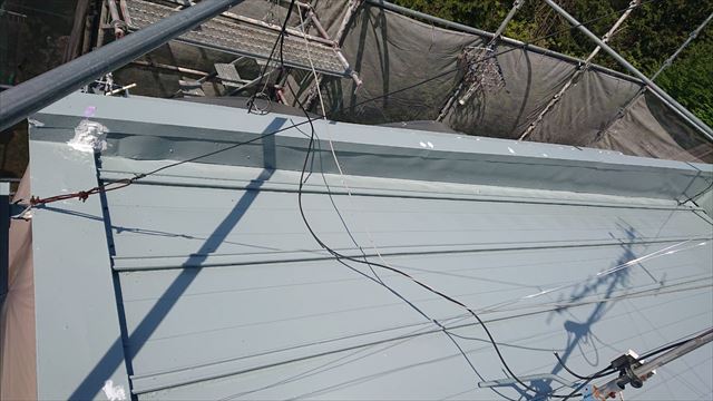 恵那市で屋根塗装　