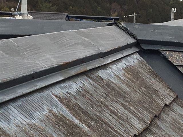 多治見市平和町で屋根の葺き替えガルテクトカバー工法の見積依頼です