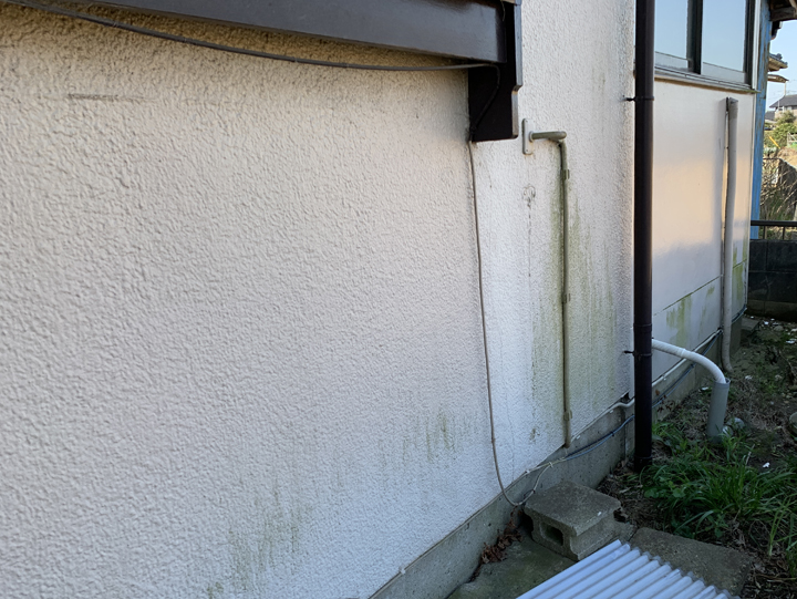 いすみ市深堀にて外壁の劣化について調査を実施、外壁塗装をご提案