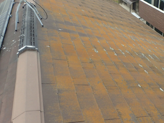 山武市富田にて屋根と外壁の経年劣化を調査、屋根塗装をご提案