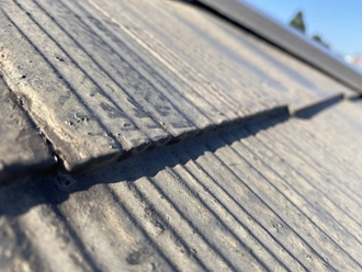 市原市村上にてスレート屋根の縁切り不足、屋根塗装工事をご提案