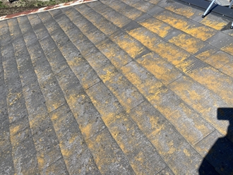 千葉市中央区大森町にてサーモアイSiを使用した屋根塗装工事