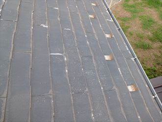 スレート屋根の点検