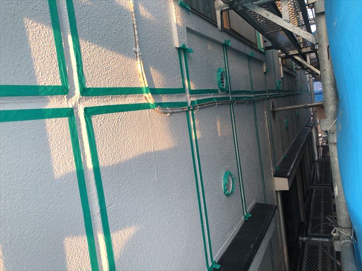市川市大和田でALC外壁のお住まいのパーフェクトトップを使用した外壁塗装工事（費用は税込690,800円～）
