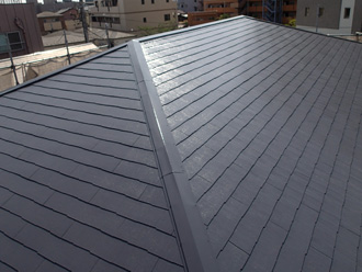 匝瑳市飯倉台にて築20年の屋根をサーモアイで塗装