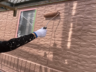 千葉市中央区今井町にてプレミアシリコンを使用した外壁塗装工事
