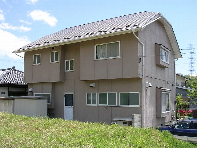 福島市南沢又へ築30年が経過した２階建て住宅の塗り替え見積に