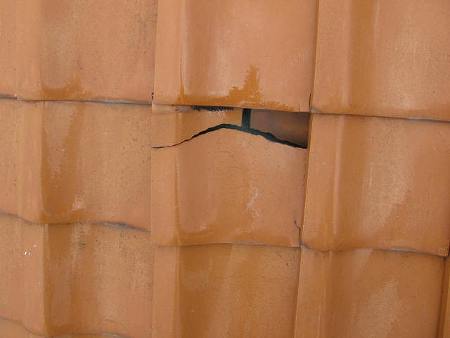 屋根瓦調査修繕