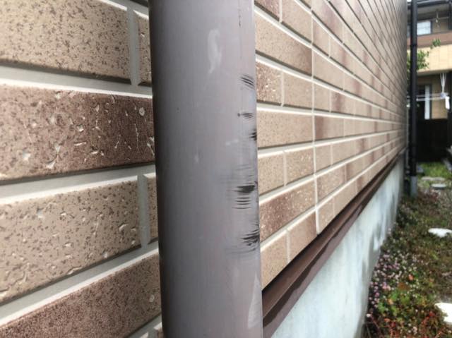 羽島郡笠松町で外壁のシーリングが剥離しているお家の現地調査を行いました