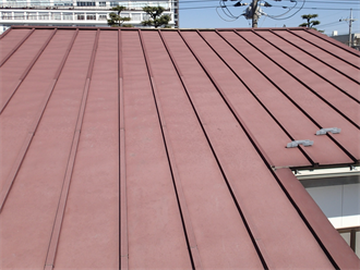 習志野市大久保の屋根点検にて瓦棒（トタン）が塗装出来るかどうかの判断方法をご紹介