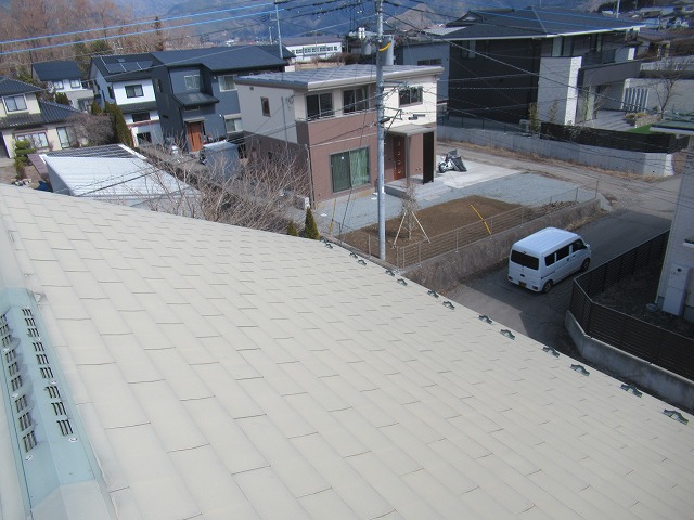 富士吉田市　屋根点検写真