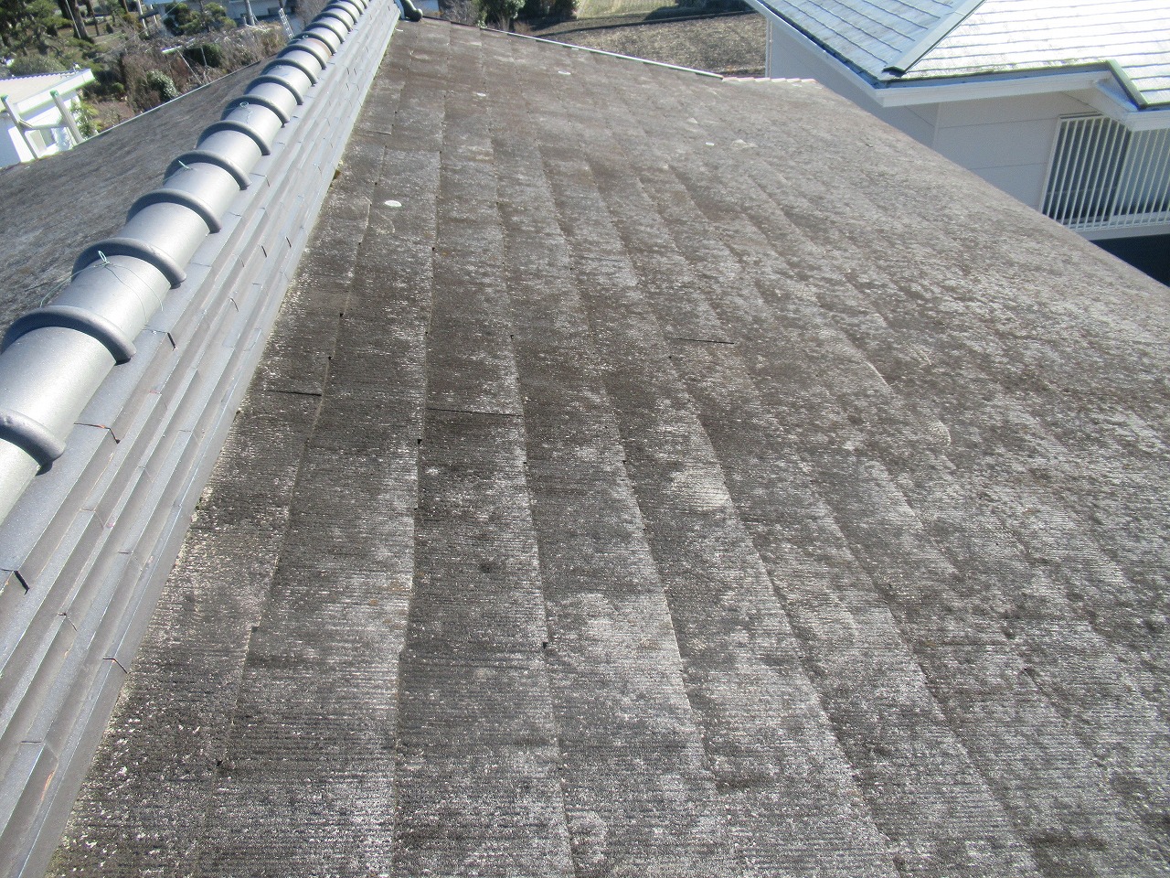 富士河口湖町　スレート屋根塗装見積もり