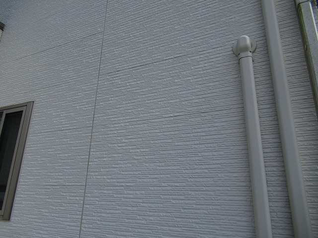 南アルプス市の築8年ハウスメーカーの住宅で外壁塗装工事のお見積もりに伺いました！