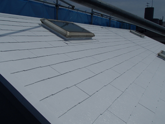 世田谷区深沢にて遮熱塗料とラジカル制御塗料で屋根・外壁塗装を実施